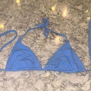 BECCA Light Blue Bikini Top